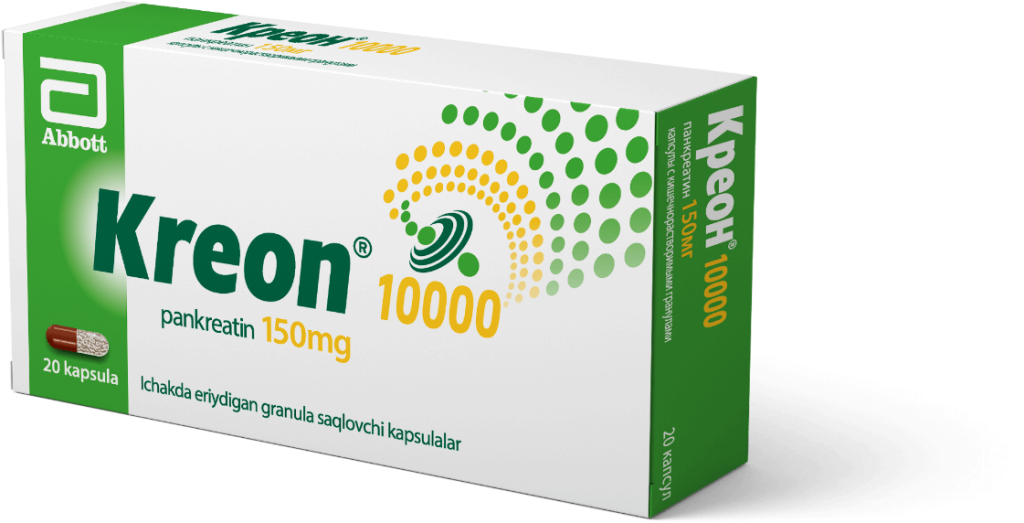 Kreon 10000 150mg 20 kapsula
